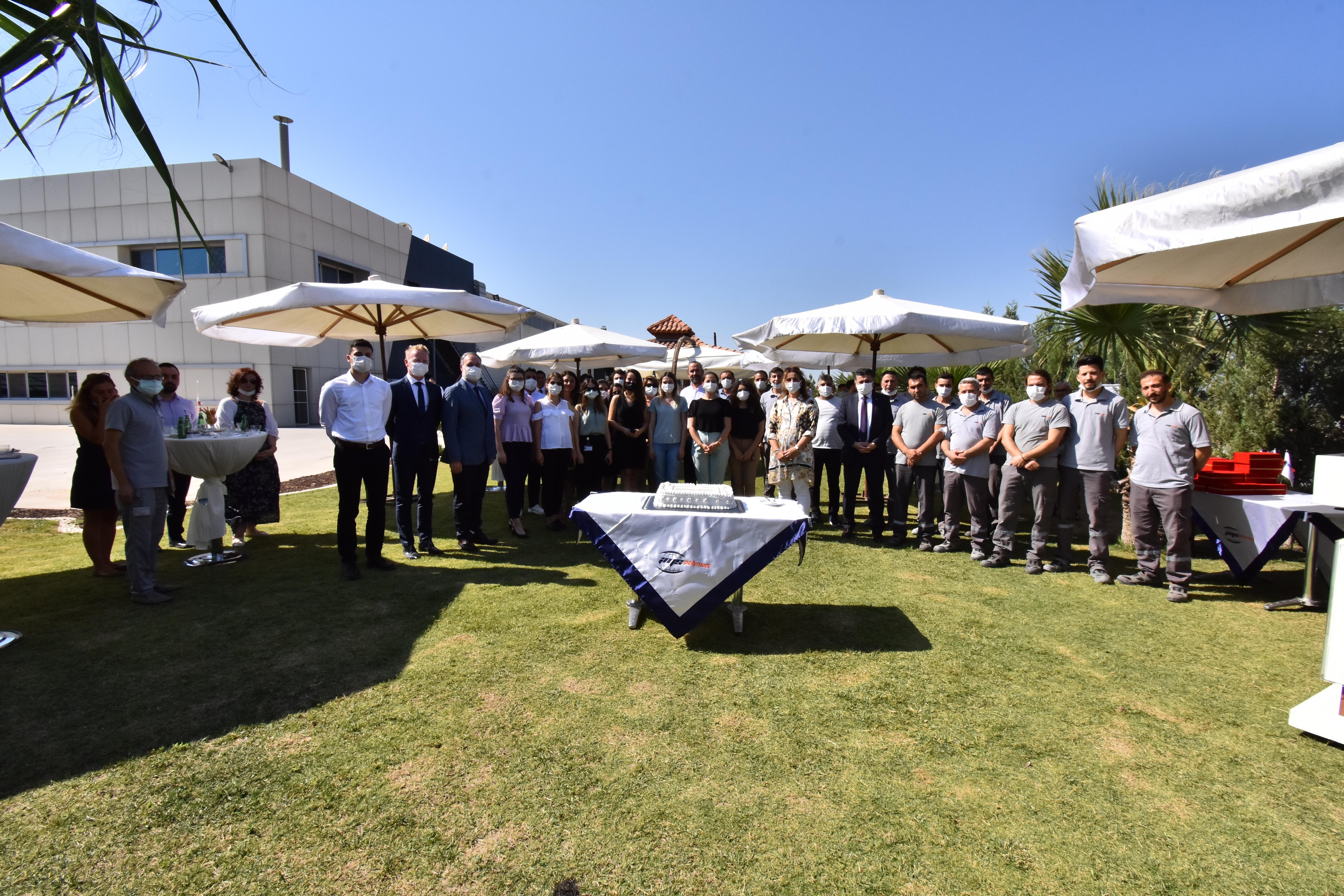 IMS Polymers Ailesi  5. Yıl Plaket ve Teşekkür Belgesi Takdim Buluşmasında Bir Araya Geldi